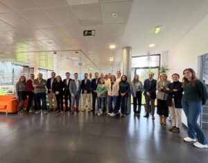 Reunión en Asturex entre representantes de Asturias y Estados Unidos en el sector biotech
